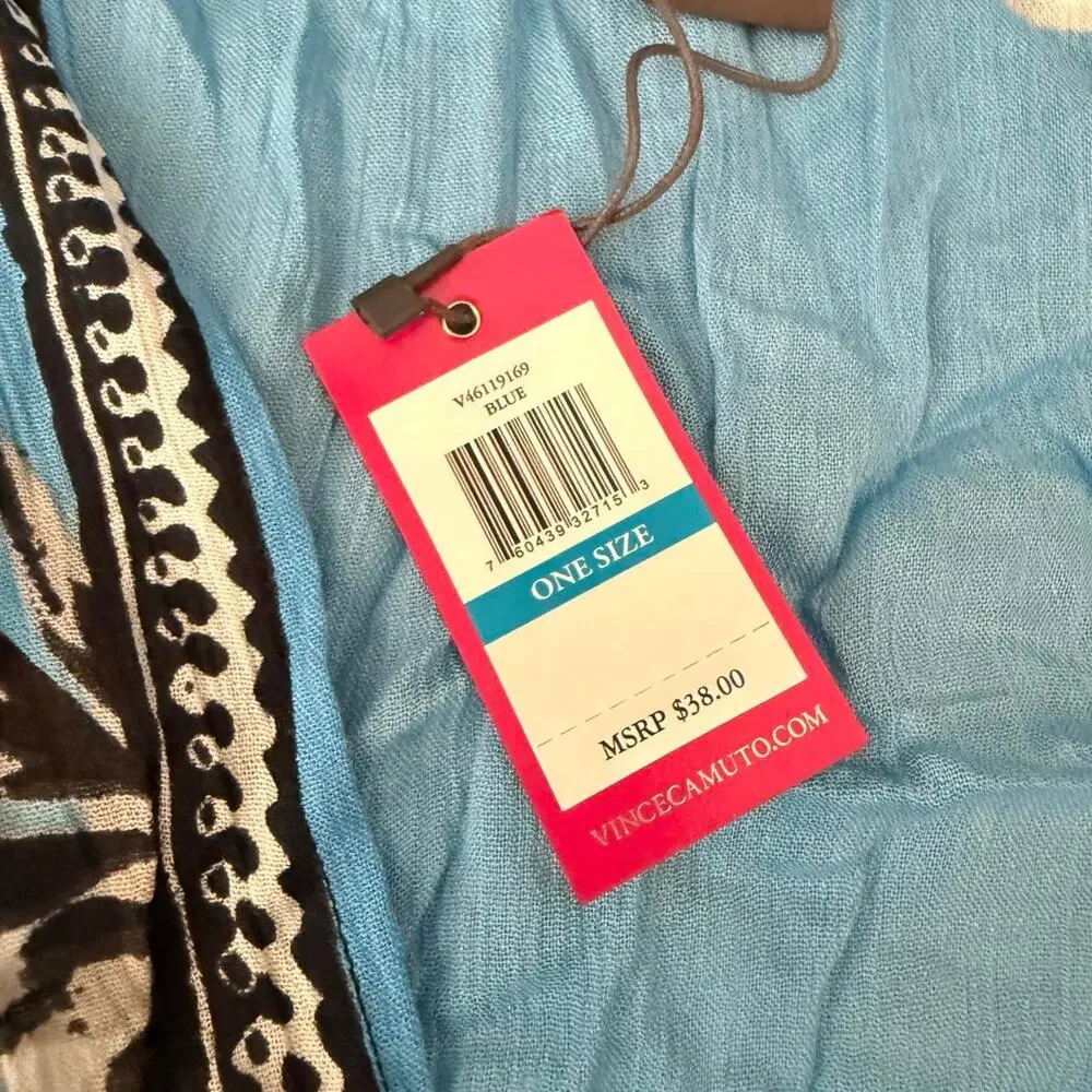 Vince Camuto Blue Kimono
